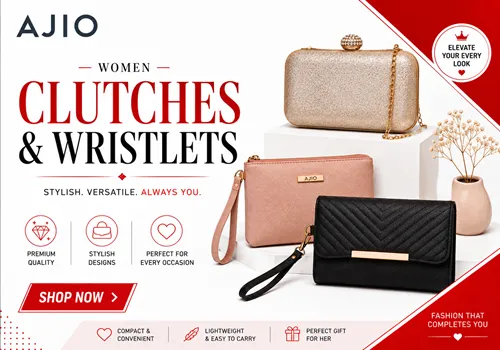 Women Clutches and Wristlets