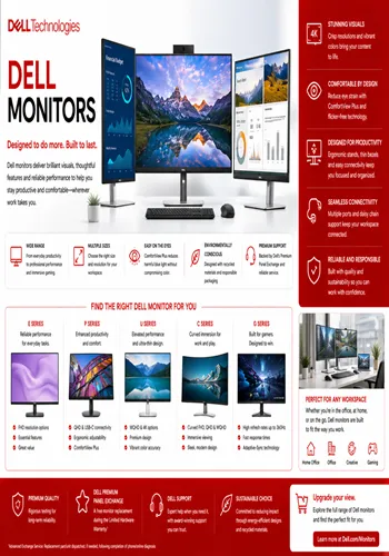 Dell UltraSharp Monitors 