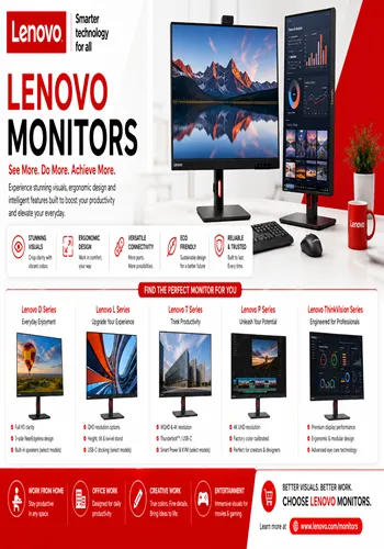 Lenovo Monitors 