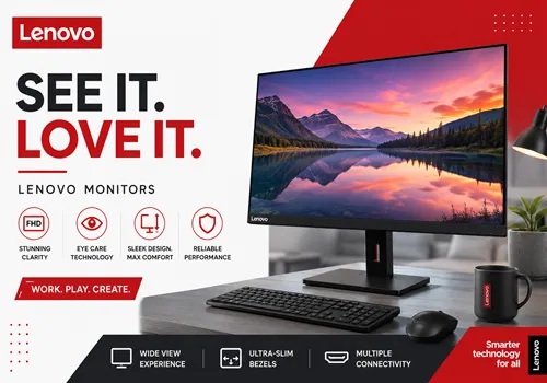 Lenovo Monitors 