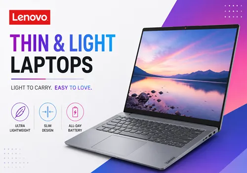 Lenovo Thin & Light Laptops