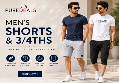 Men’s Shorts & 3/4ths