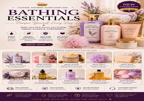  Bathing Essentials