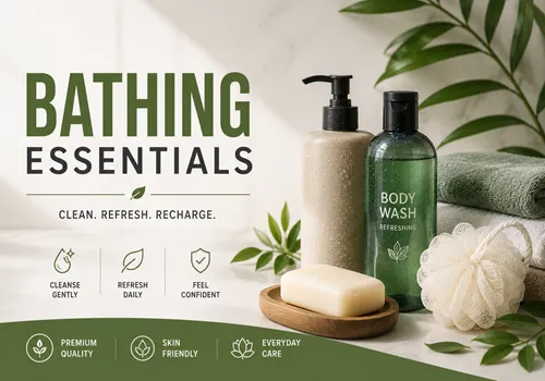  Bathing Essentials