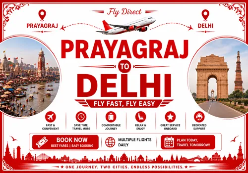 Prayagraj to Delhi