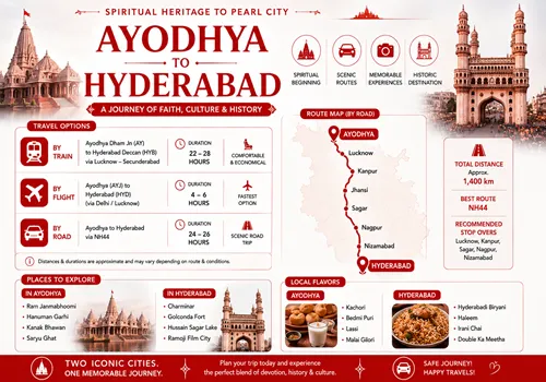 Ayodhya to Hyderabad