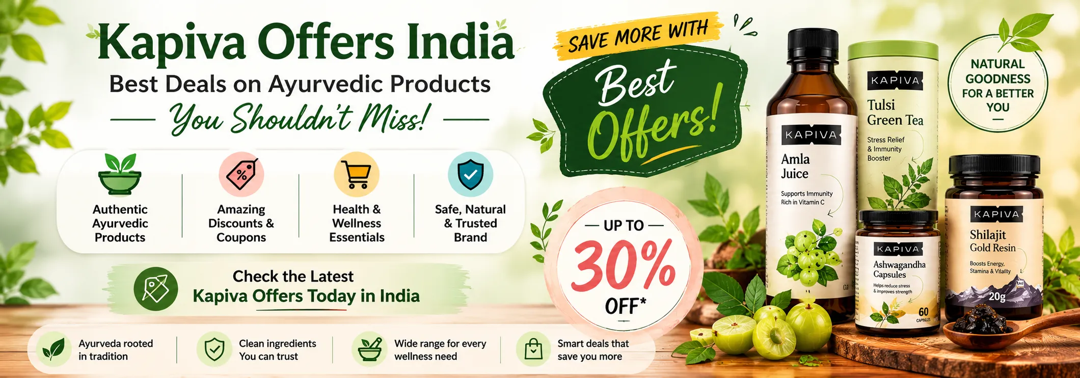 Kapiva Offers India: Best Deals on Ayurvedic Products You Shouldn't Miss