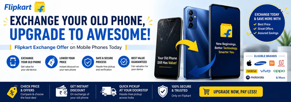 Flipkart Exchange Offer on Mobile Phones Today: Full List of Eligible Brands and How Valuation Works