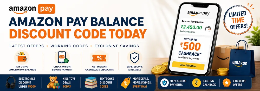 Amazon Pay Balance Discount Code Today: Working Codes, Eligibility and How to Redeem Them