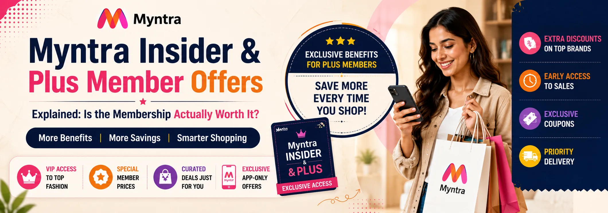 Myntra Insider and Plus Member Offers Explained: Is the Membership Actually Worth It?