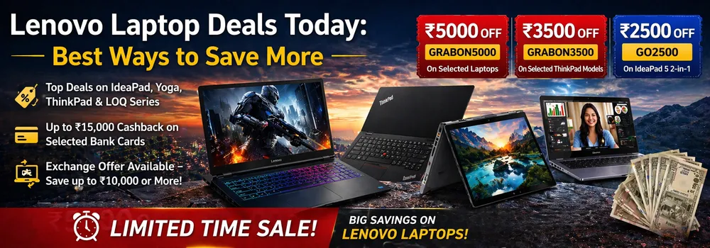 Lenovo Laptop Deals Today: Best Ways to Save More