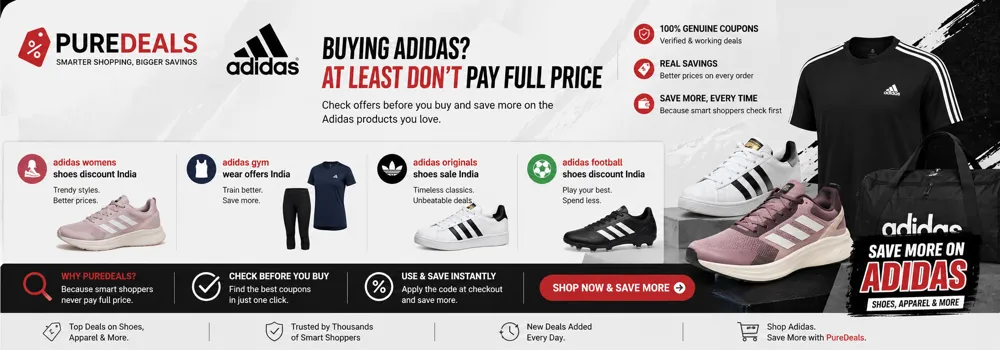 Buying Adidas? At Least Don’t Pay Full Price