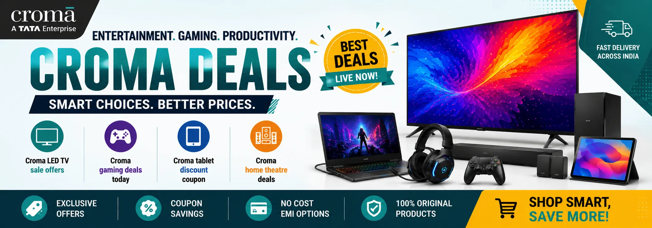 Thinking About Upgrading Your Setup? These Croma Deals Are Worth Checking