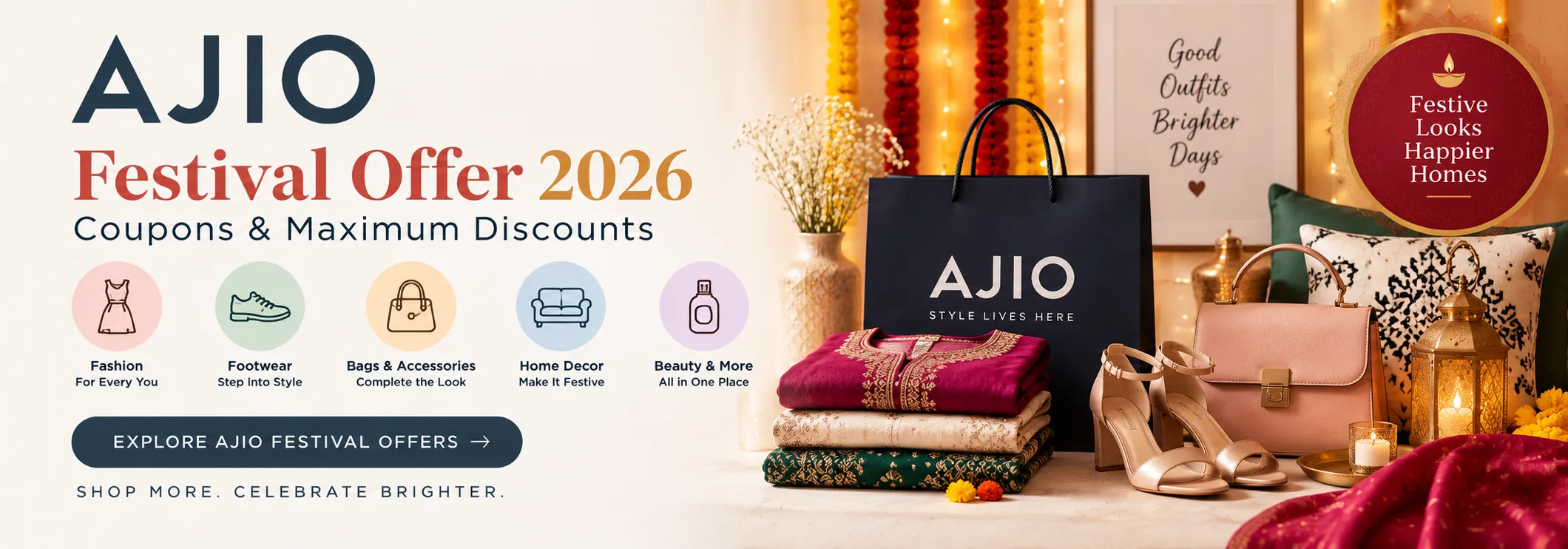 Ajio Festival Offer 2026: What to Expect and How to Stack Coupons for Maximum Discount