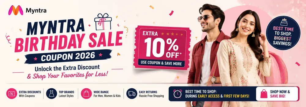 Myntra Birthday Sale Coupon 2026: How to Unlock the Extra Discount and Best Time to Shop