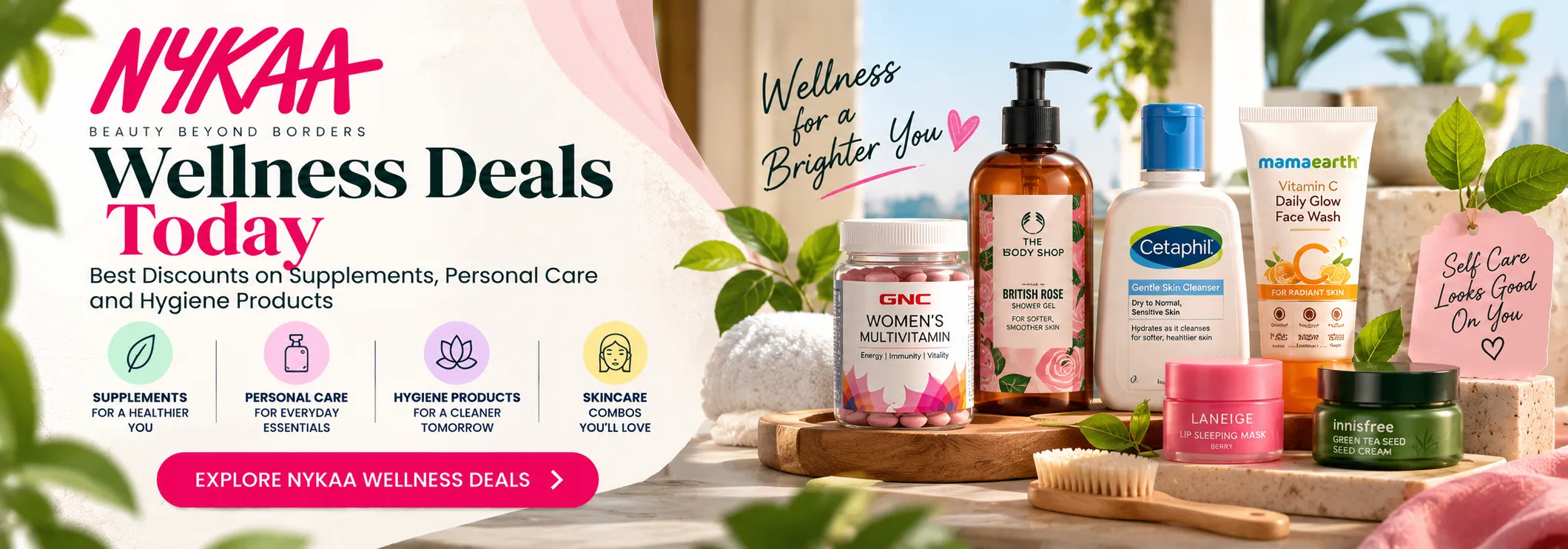 Nykaa Wellness Deals Today: Best Discounts on Supplements, Personal Care and Hygiene Products