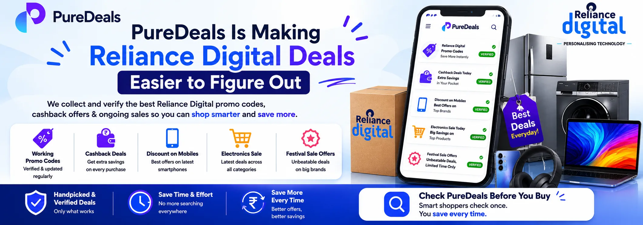 PureDeals Is Making Reliance Digital Deals Easier to Figure Out