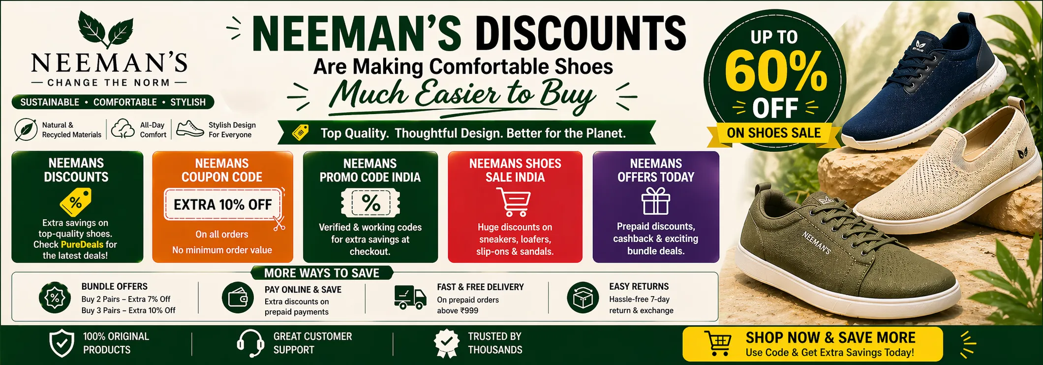 Neeman’s Discounts Are Making Comfortable Shoes Much Easier to Buy